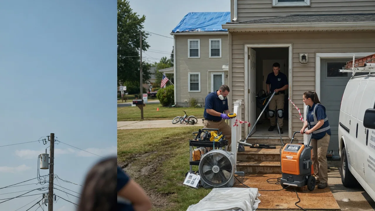 Water Damage Repair in Quinwood, WV near me